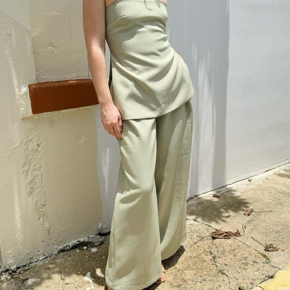 FORE SAGE GREEN PANT SET - Picture 5 of 5